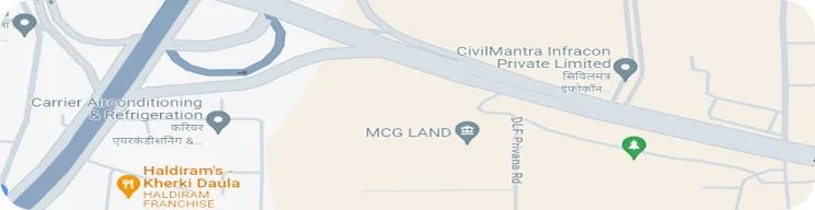 Map showing our office location
